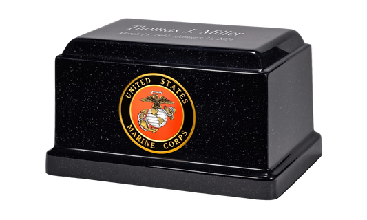 Omega Granite Military Urn | Marines