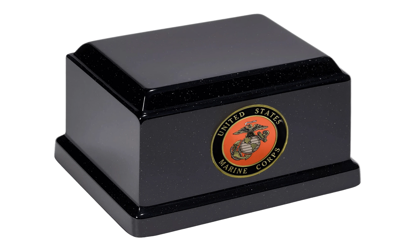 Omega Granite Military Urn | Marines