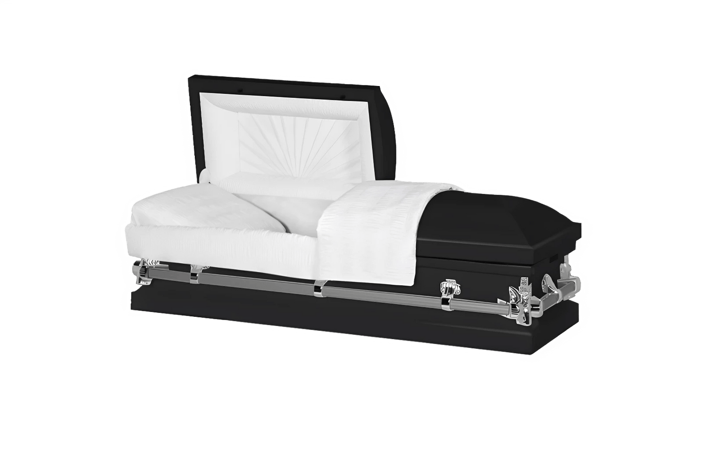 Youth & Child | Black & Silver Youth Casket