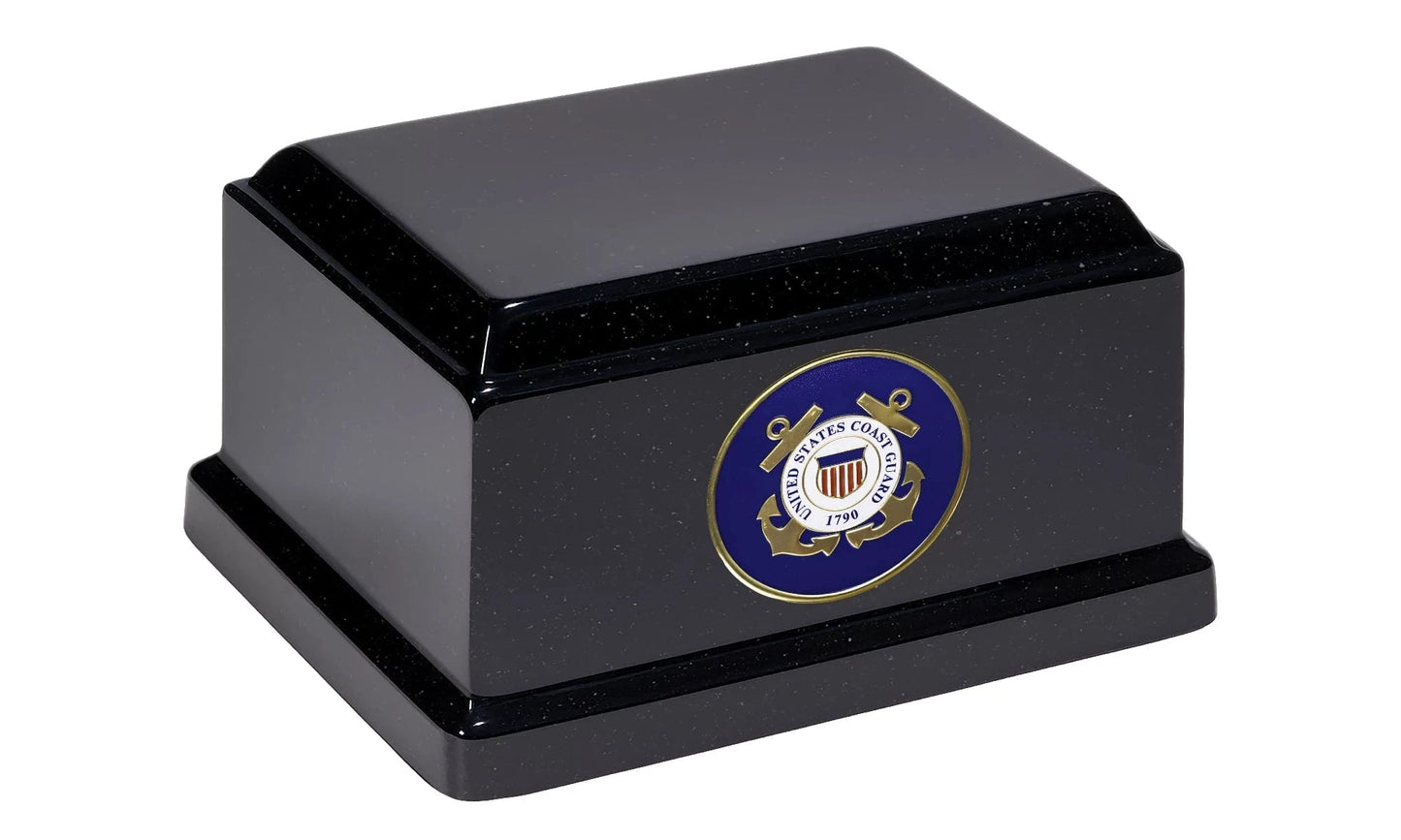 Omega Granite Military Urn | US Coast Guard
