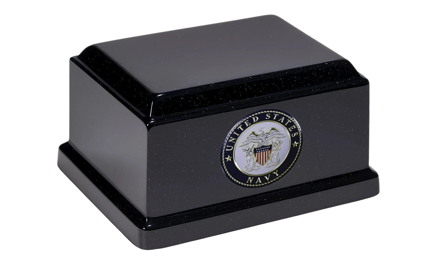 Omega Granite Military Urn | US Navy