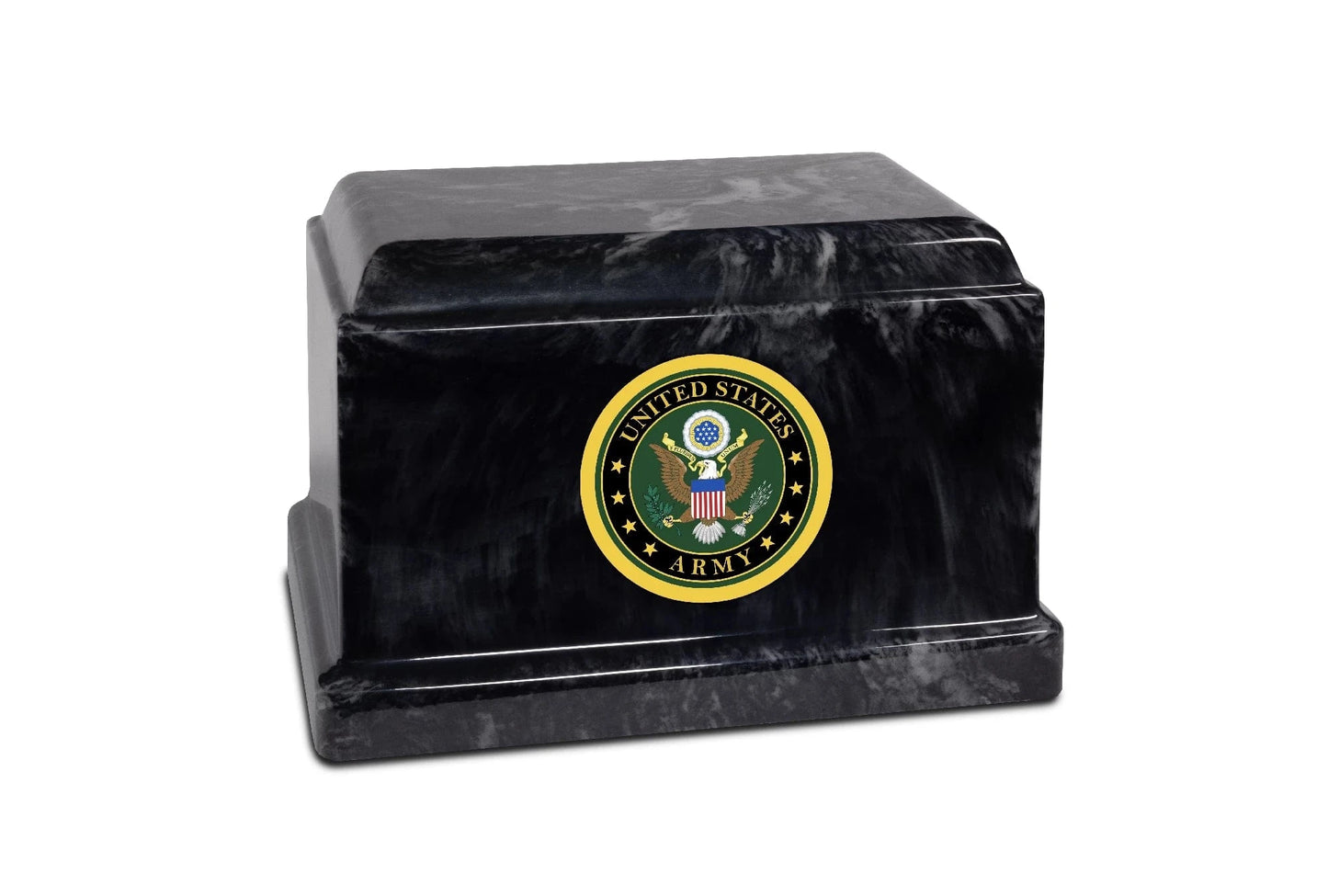 Sentinel Military Marble Cremation Urn | US Army