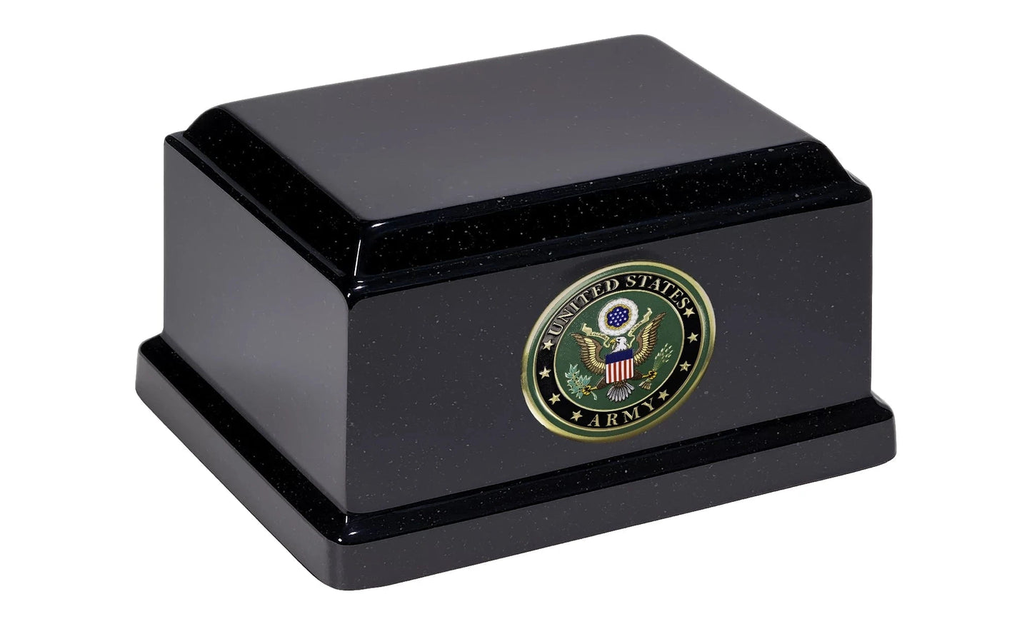 Omega Granite Military Urn | US Army