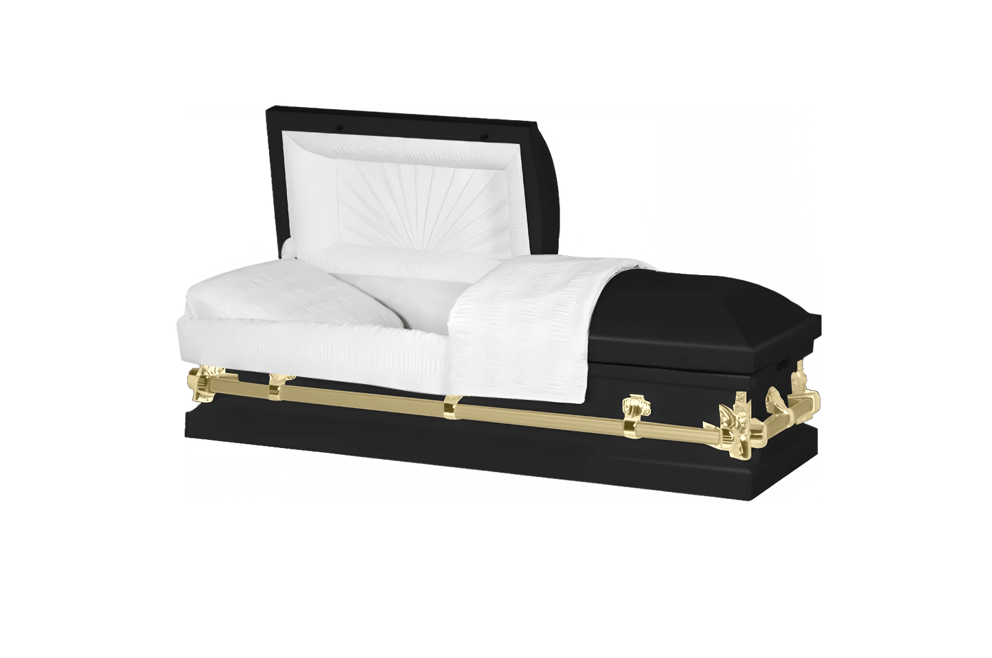 Youth & Child | Black & Gold Youth Casket