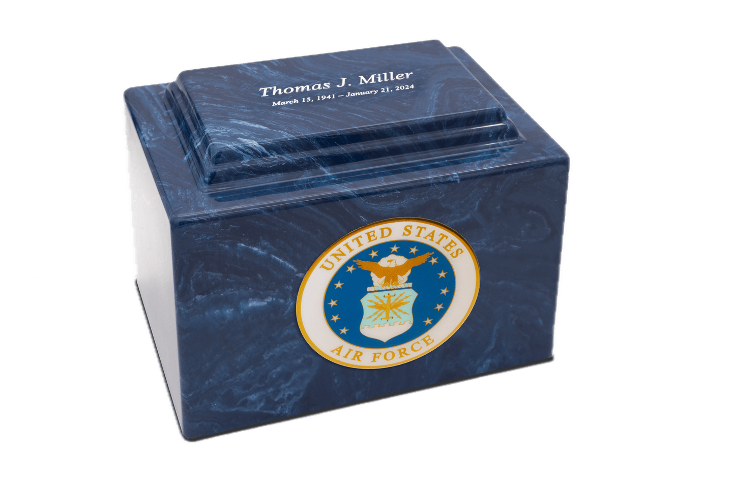 Military Marble Cremation Urn | US Air Force