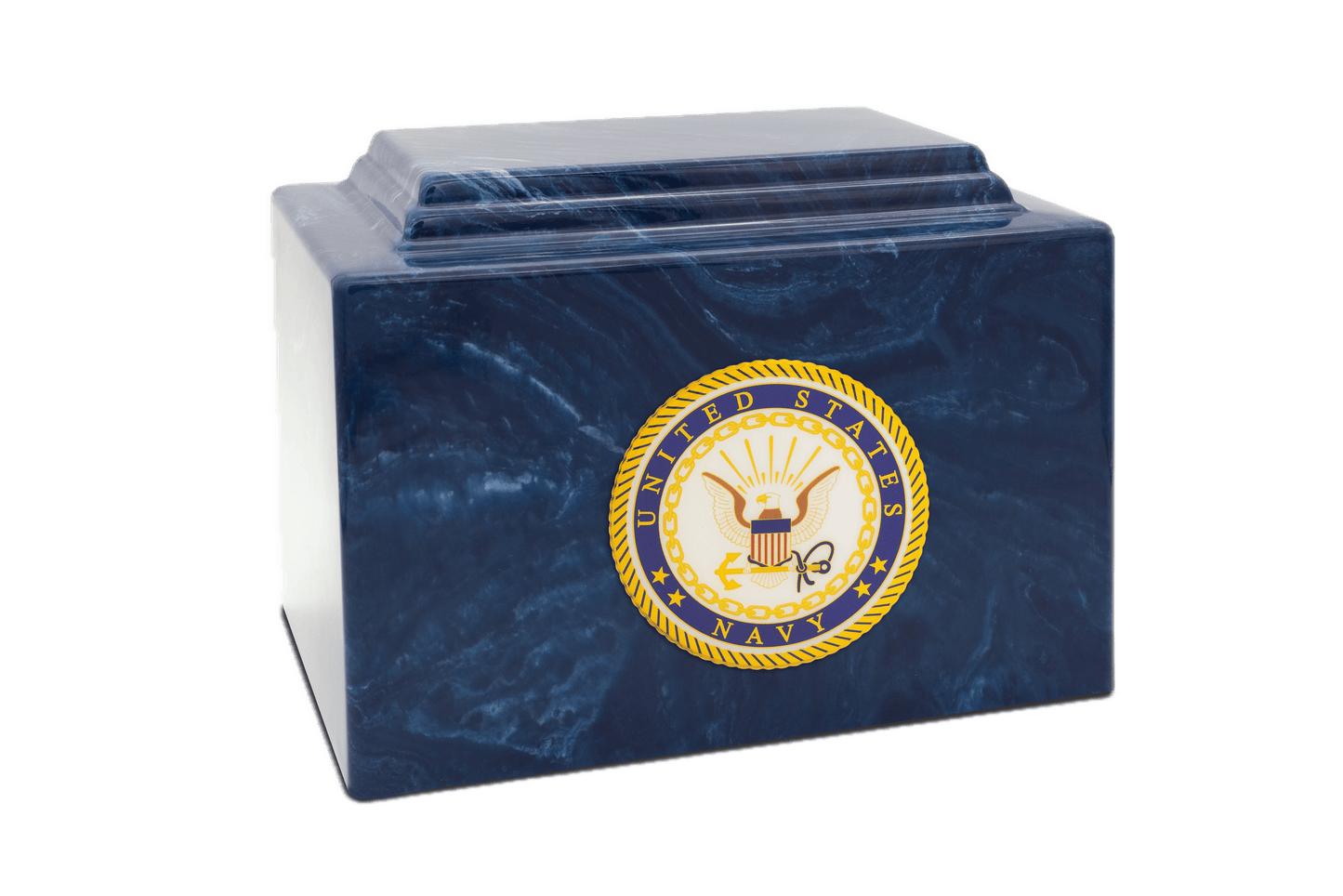 Military Marble Cremation Urn | US Navy