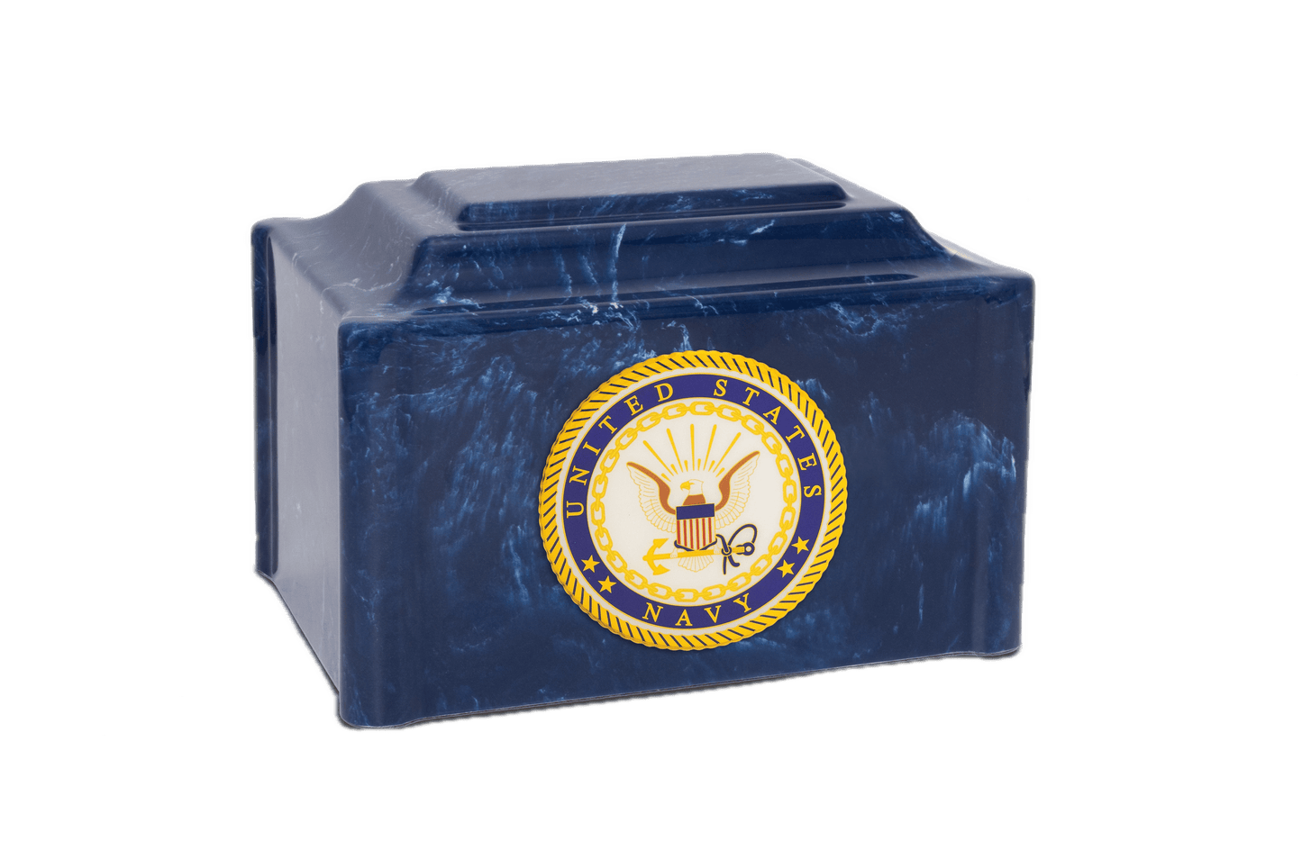 Military Marble Cremation Urn | US Navy