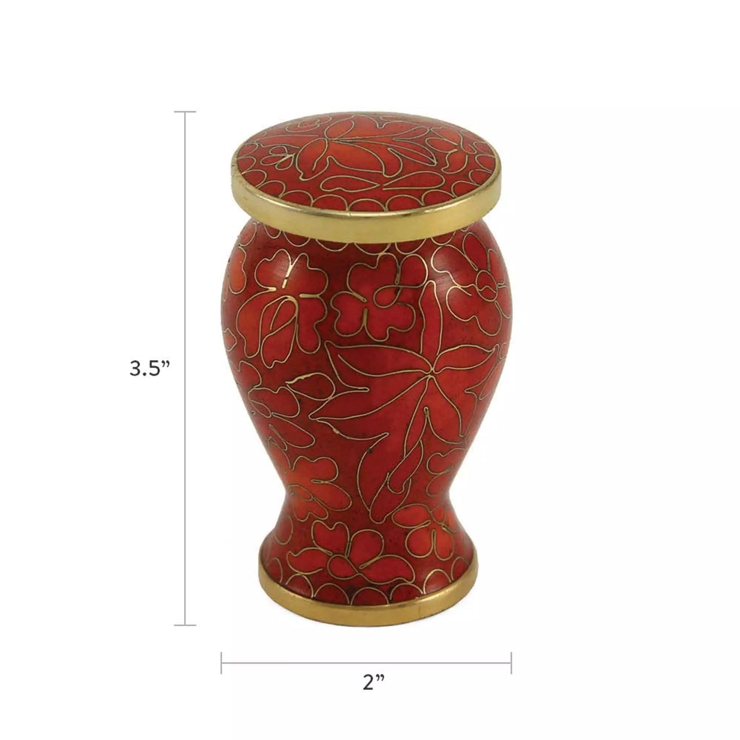 Etienne Autumn Leaves Keepsake Urn