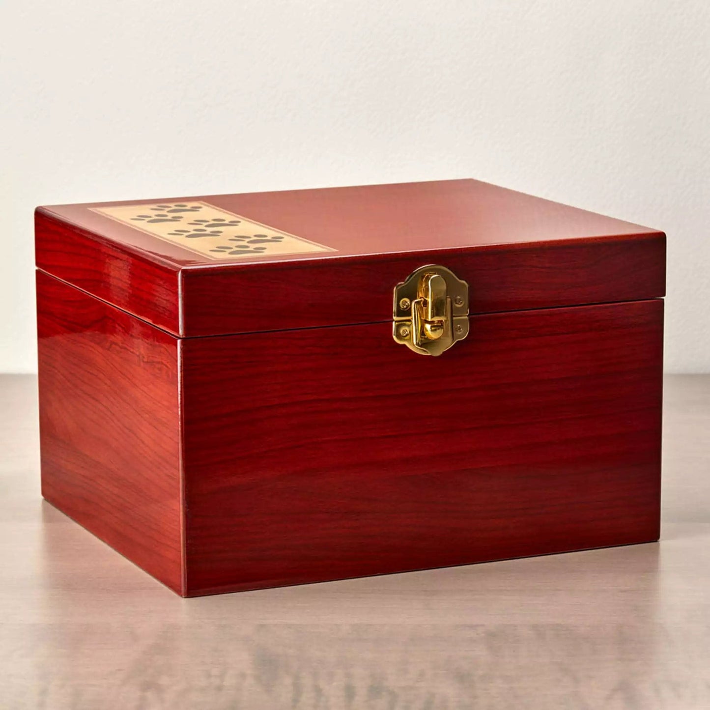 Paw Print Memory Chest