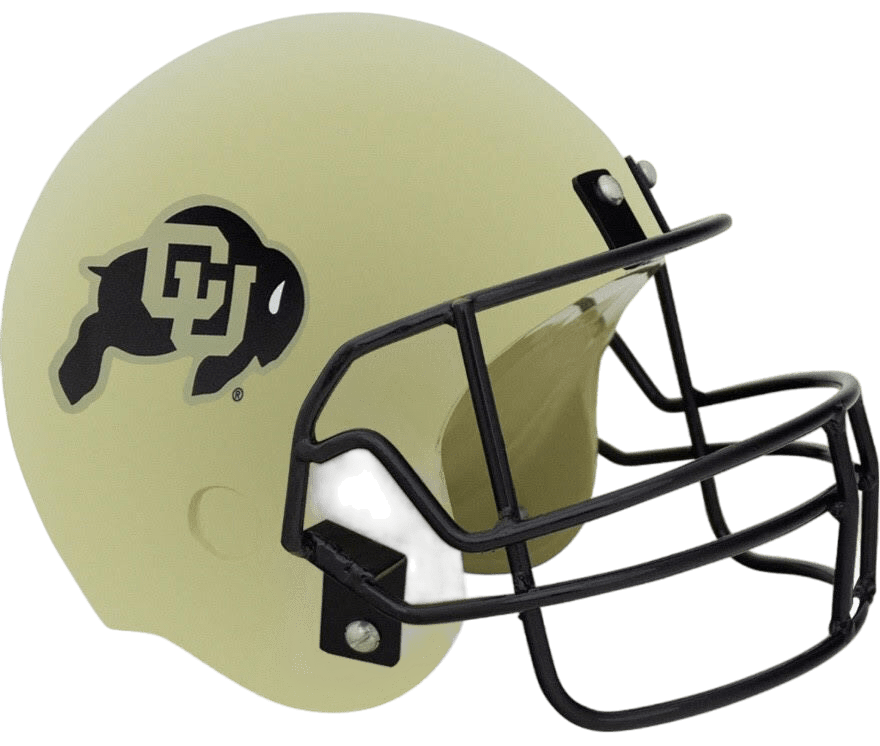 Colorado Helmet - Gold Adult Urn