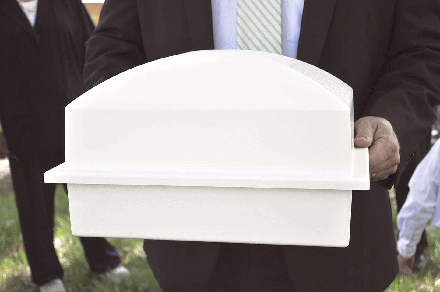 Titan Guard Urn Vault | White