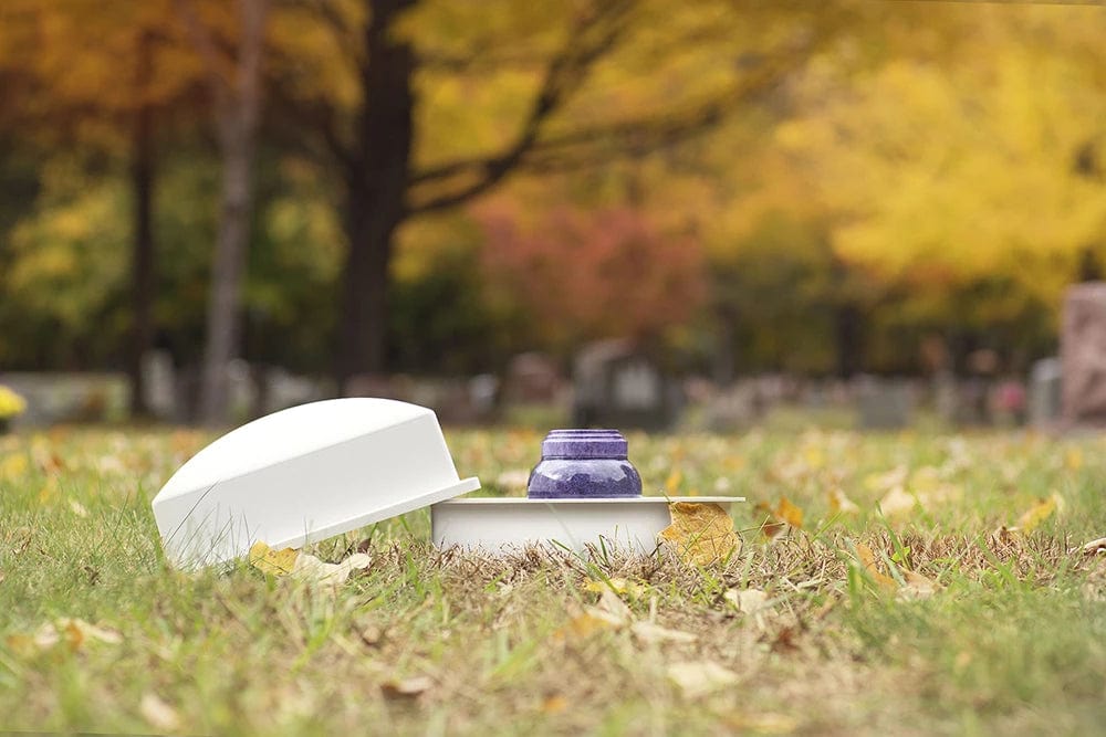 Titan Guard Urn Vault | White