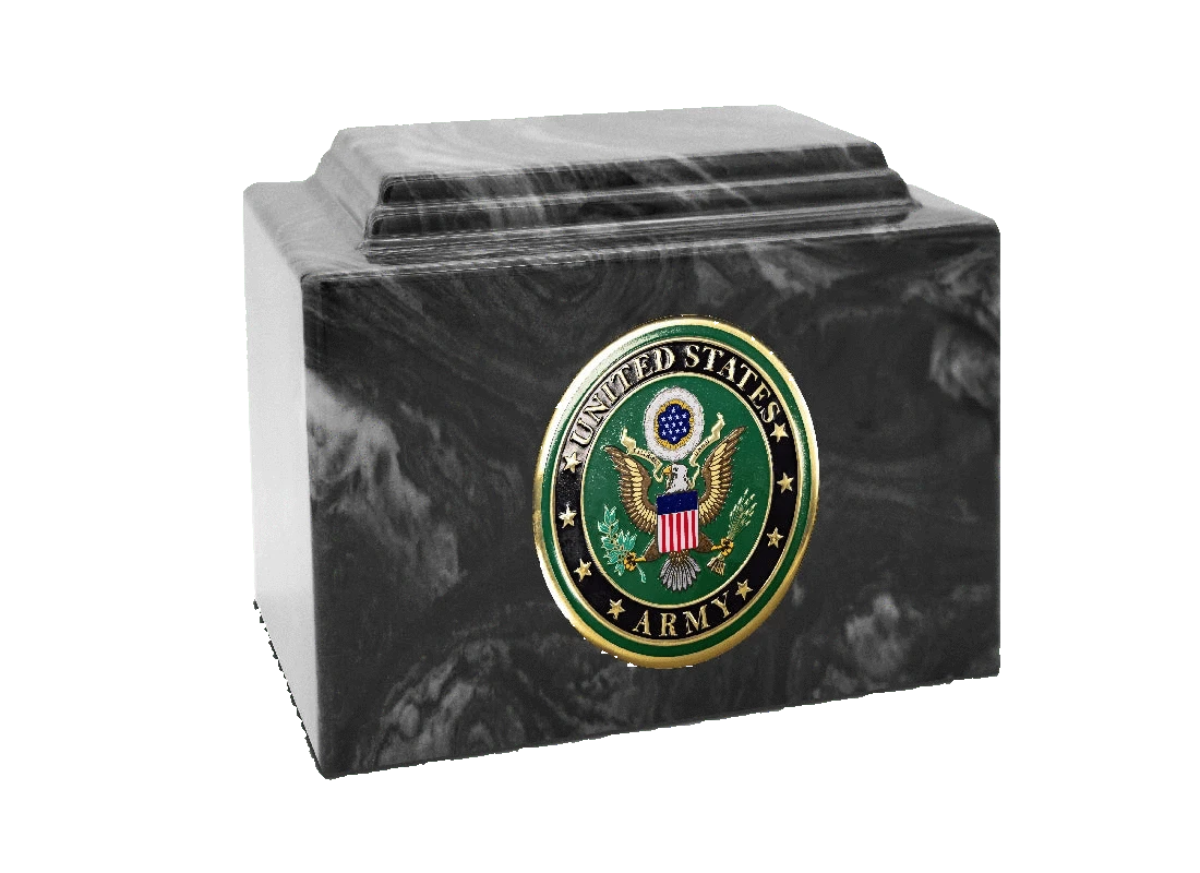 Military Marble Cremation Urn | US Army