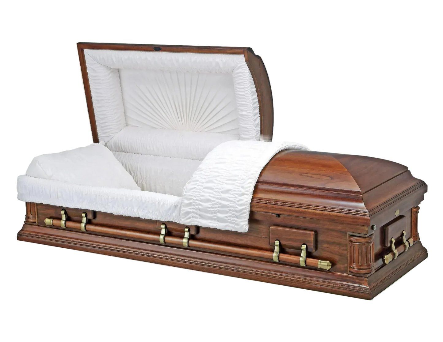 Edgerton (Paulownia) | Paulownia Casket with Satin Walnut Finish