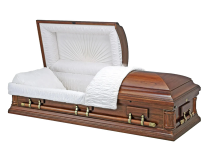 Edgerton (Paulownia) | Paulownia Casket with Satin Walnut Finish
