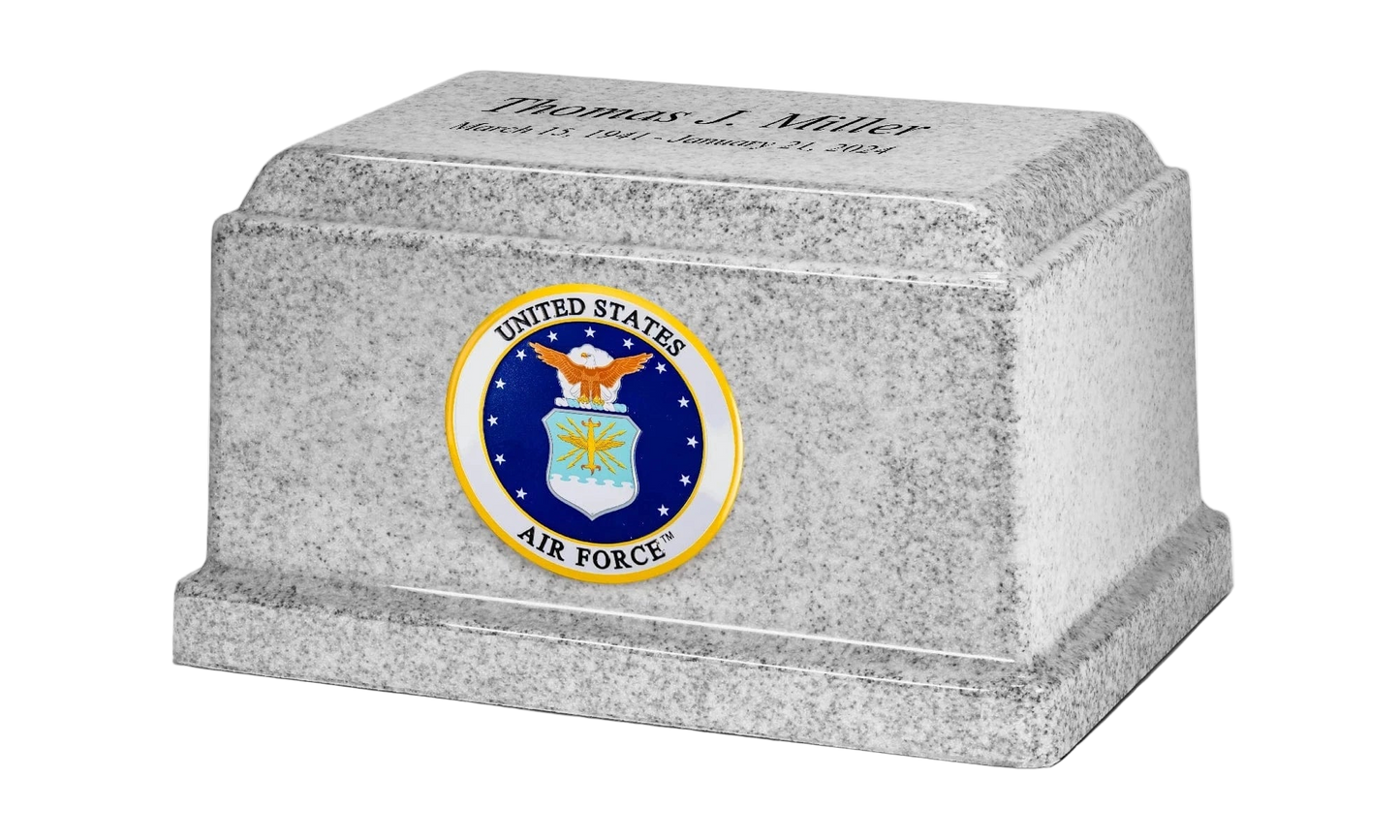Omega Granite Military Urn | Air Force