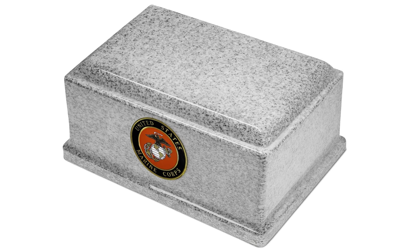 Omega Granite Military Urn | Marines