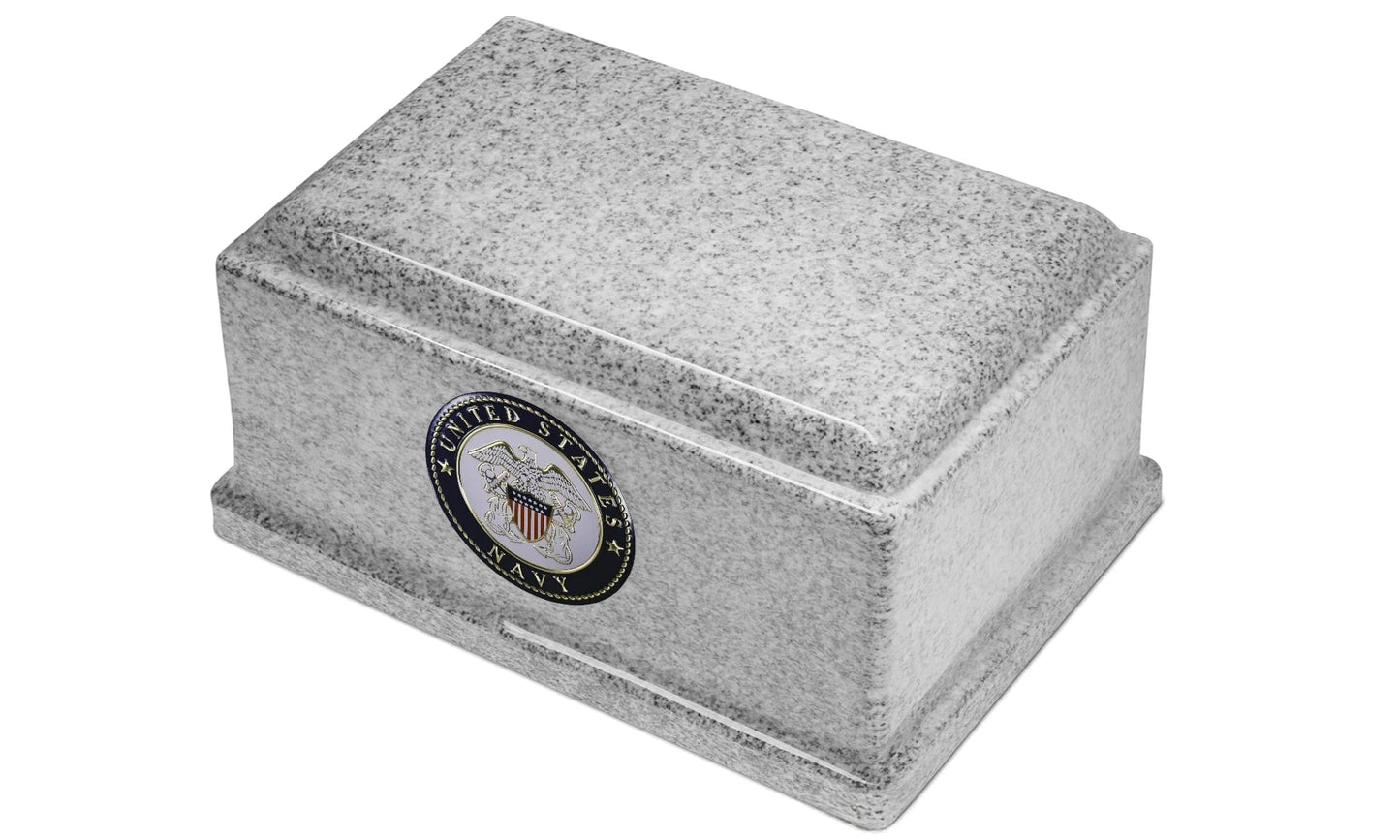 Omega Granite Military Urn | US Navy