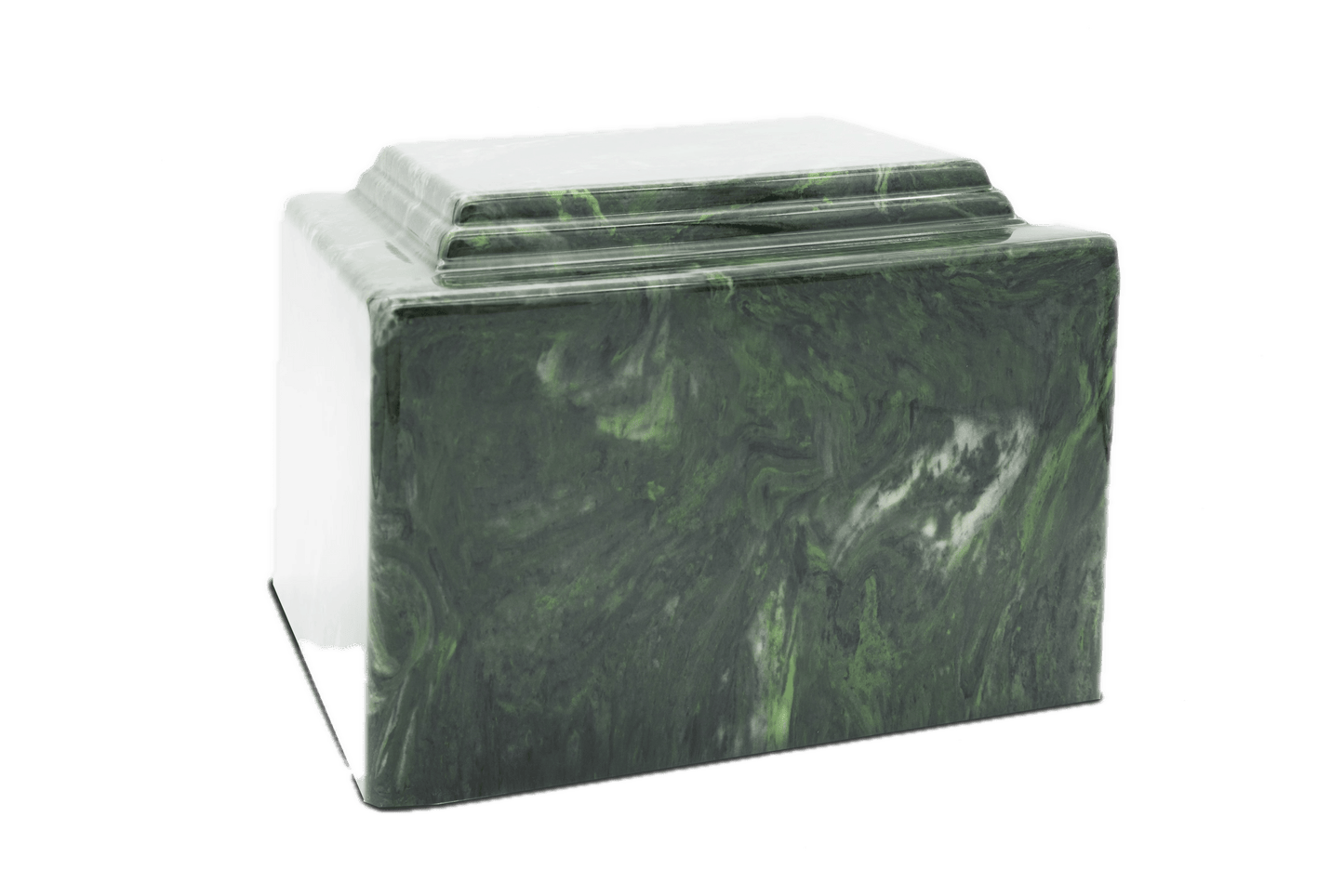 Verde Cultured Marble Cremation Urn