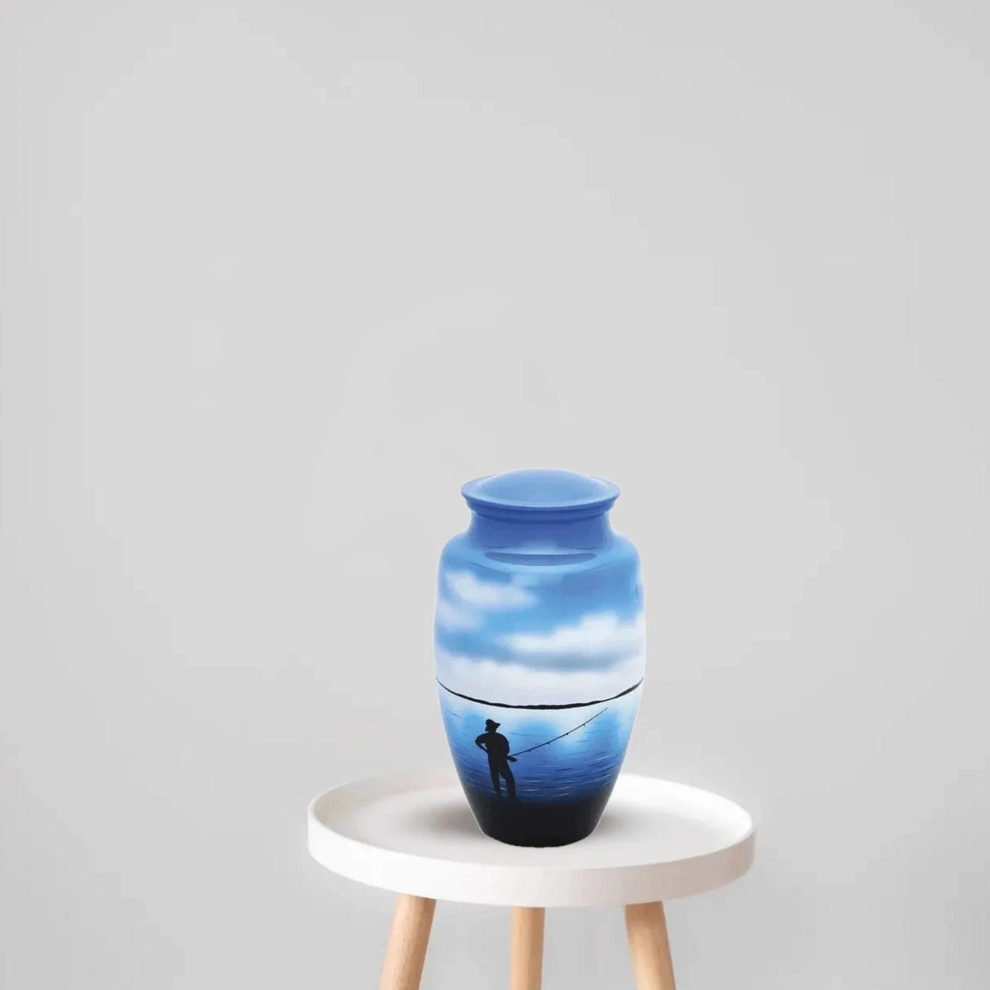Hand Painted Urns - Fisherman