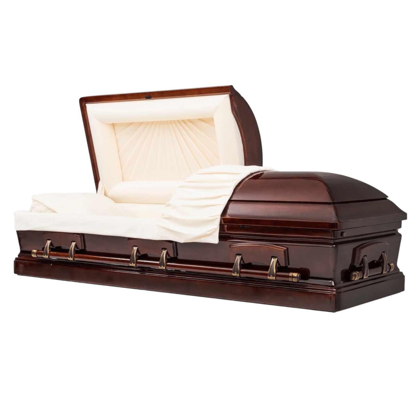 Rockport (Solid Mahogany) | Mahogany Wood Casket