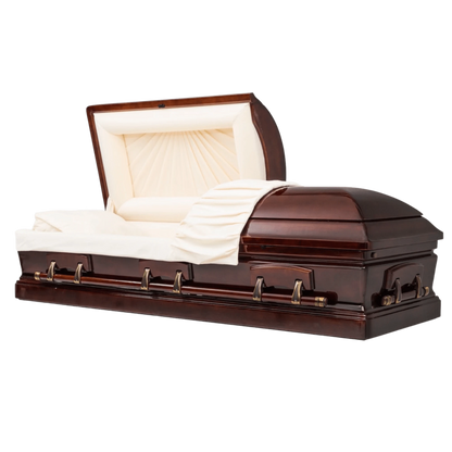 Rockport (Solid Mahogany) | Mahogany Wood Casket