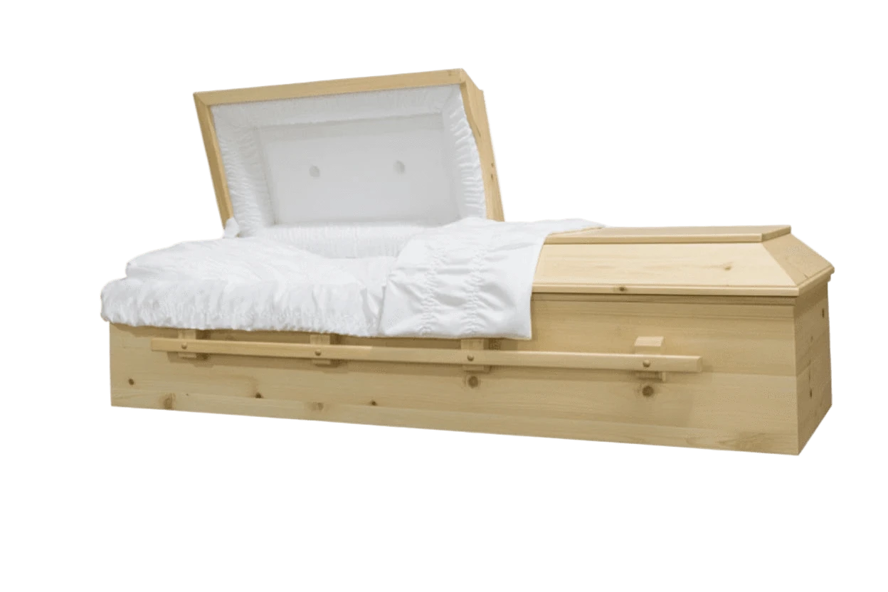 Lancaster (Poplar) | Traditional Natural Poplar Casket