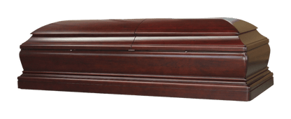 Lexington (Poplar) | Poplar Wood Casket with Satin Finish