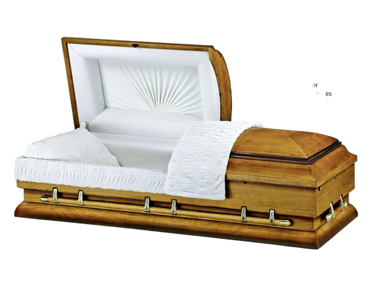 Madford (Oak) | Oak with Satin Finish Oversized Casket