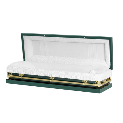 Montana Series | Green 20-Gauge Steel Casket
