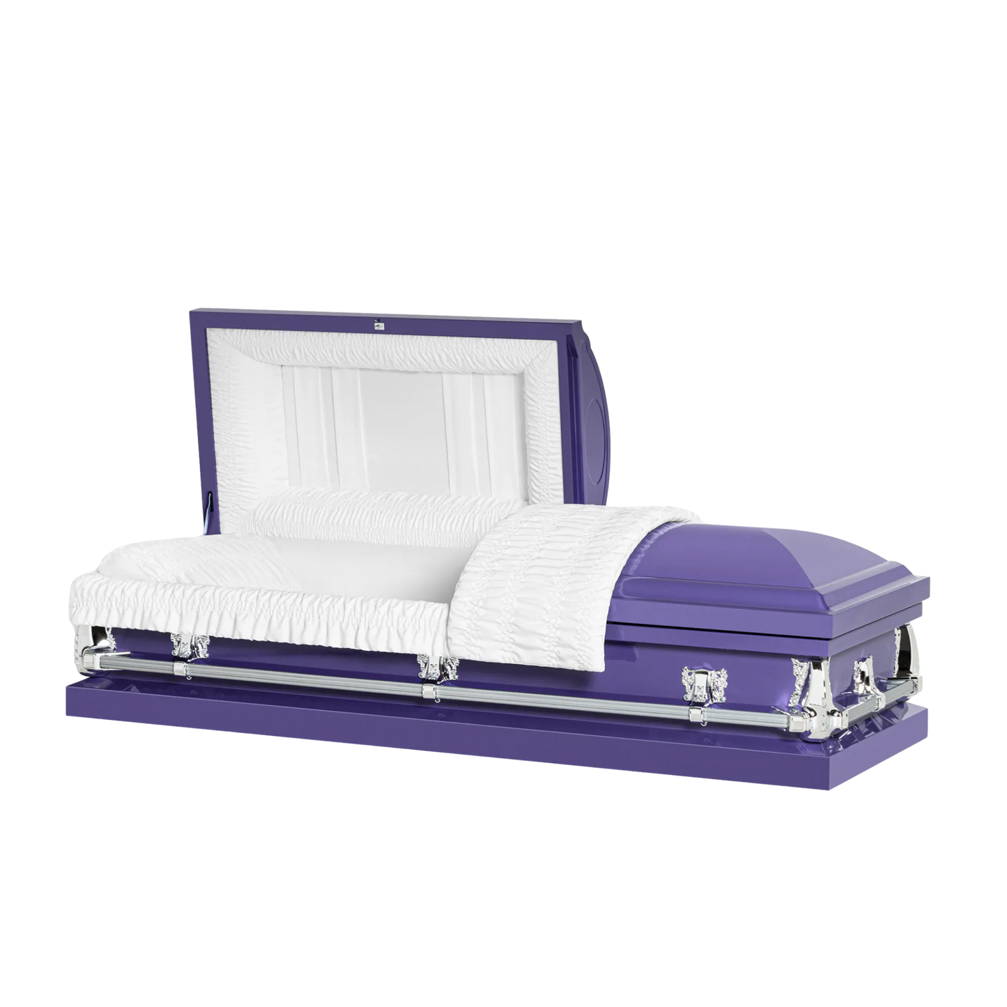 Montana Series | Purple 20-Gauge Steel Casket