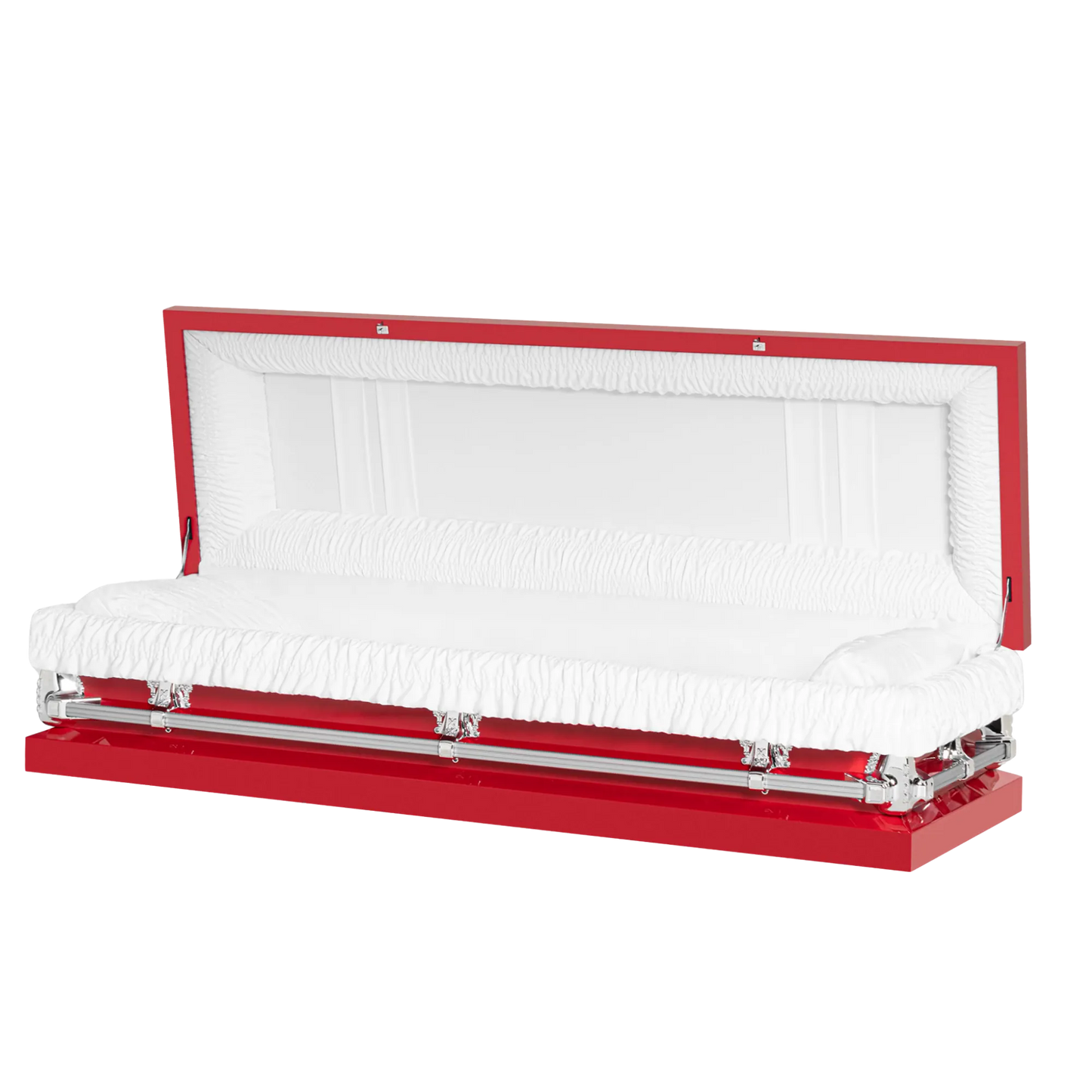 Montana Series | Red 20-Gauge Steel Casket