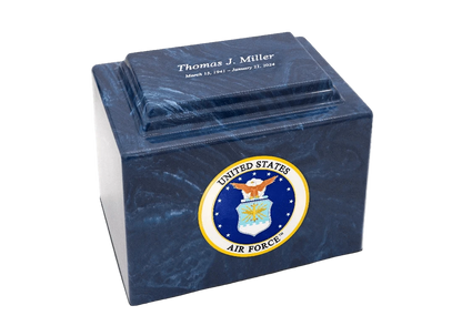 Military Marble Cremation Urn | US Air Force