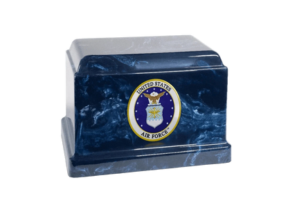 Sentinel Military Marble Cremation Urn | US Air Force