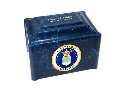 Military Marble Cremation Urn | US Air Force