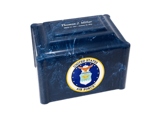 Military Marble Cremation Urn | US Air Force