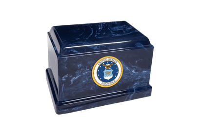 Sentinel Military Marble Cremation Urn | US Air Force