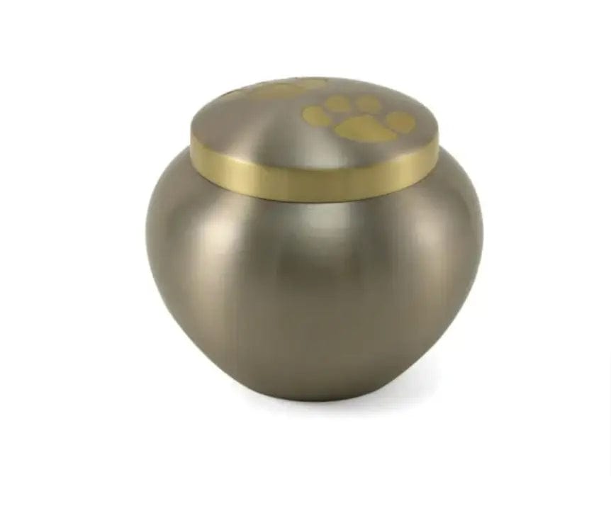 Odyssey® Paw Pewter Pet Urn