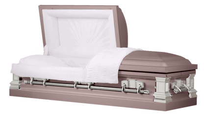 Titan Satin Series | Orchid Steel Casket with Swingbar Titan Satin Series | Orchid Steel Casket with Swingbar