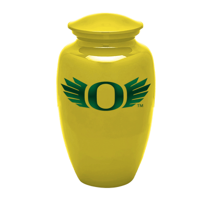 Oregon Winged O - Yellow Adult Urn