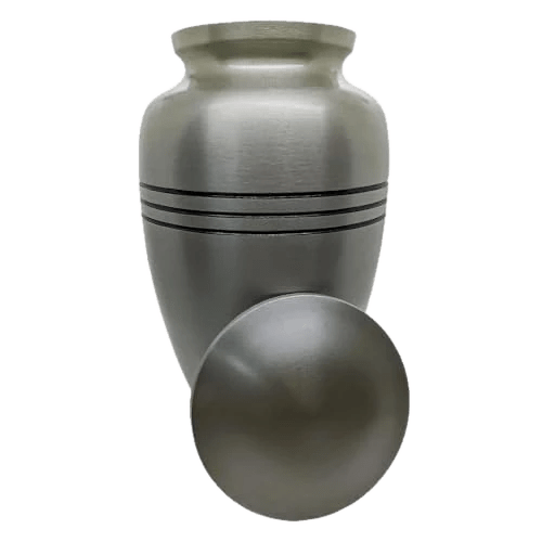 XL Cremation Urn - Silver (Pewter)