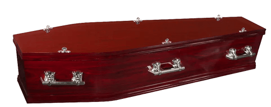 London European Series | Cherry Poplar Wood Coffin