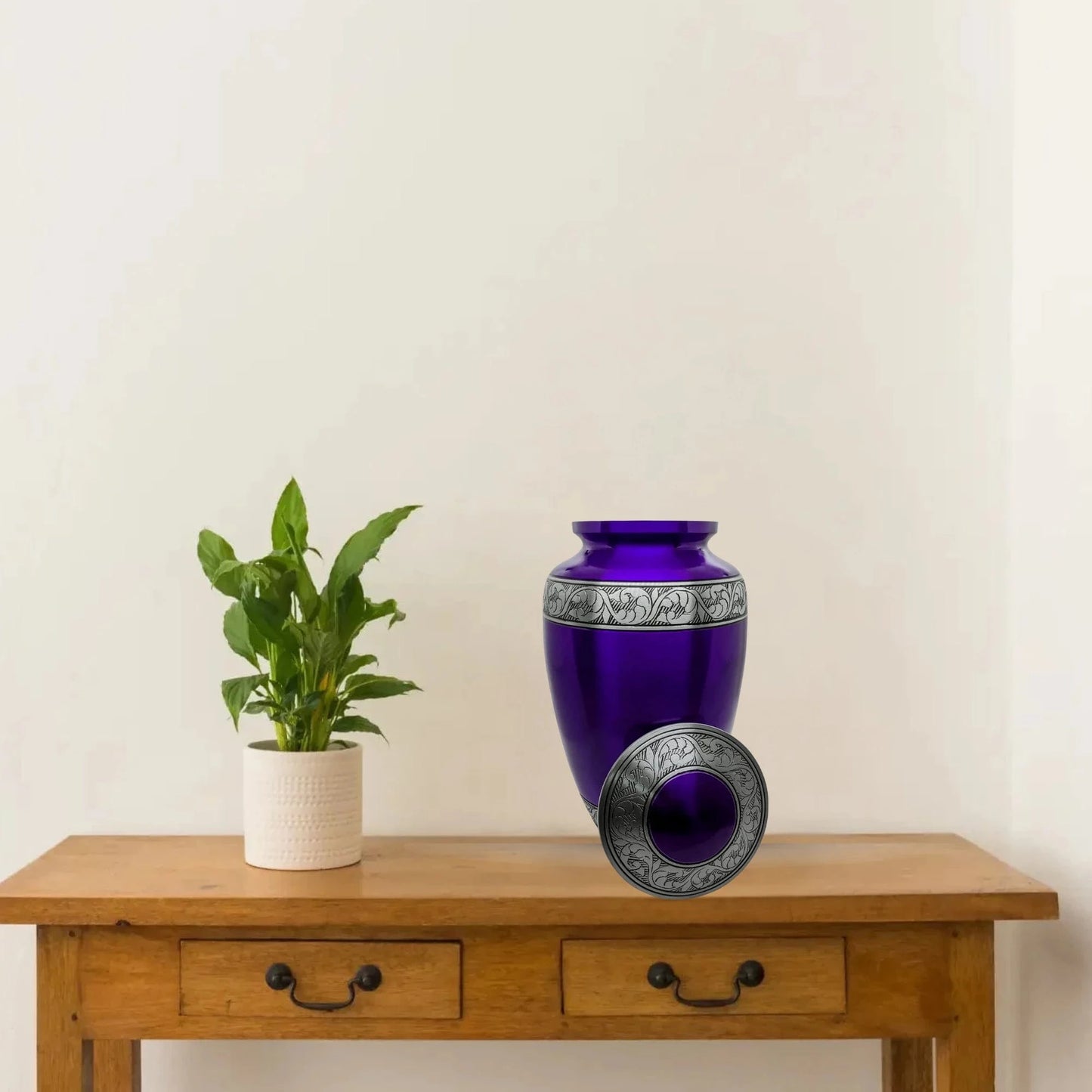 Cremation Urn - Purple