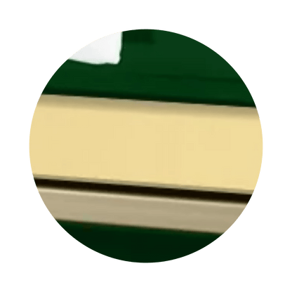 Reflections XL | Green Steel Oversize Casket with White Interior