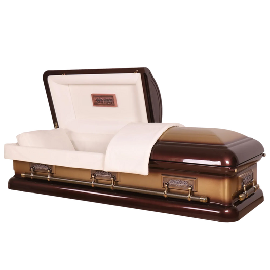 Regency Bronze Steel Casket