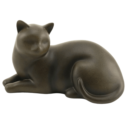 Cozy Cat Sable Pet Urn