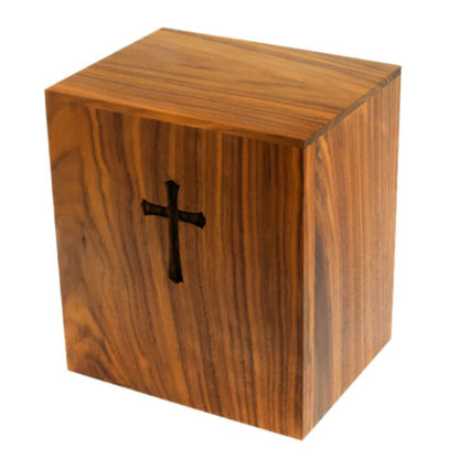 Trappist Simple Walnut Urn