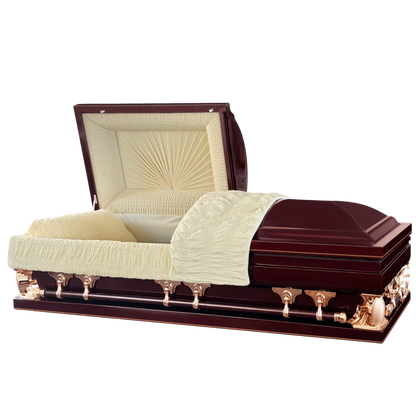 Summit XL (29-44 in.)| Burgundy Oversize Casket
