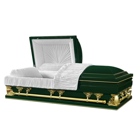 Summit XL (29-44 in.) | Green Oversize Casket