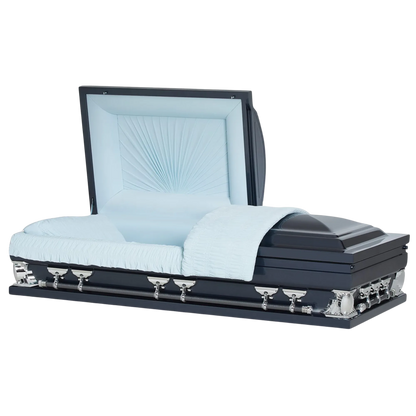 Summit XL (29-44 in.)| Navy Blue Oversize Casket